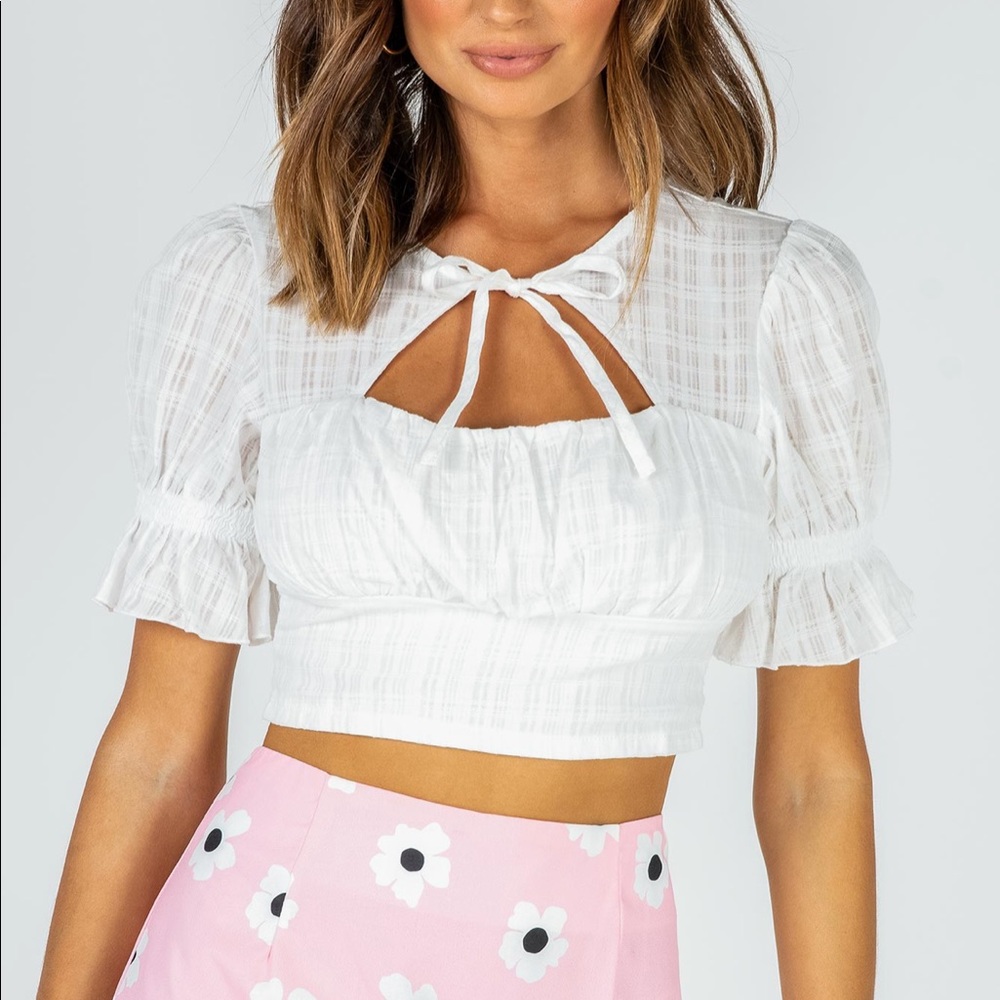Princess Polly Serena Top in White